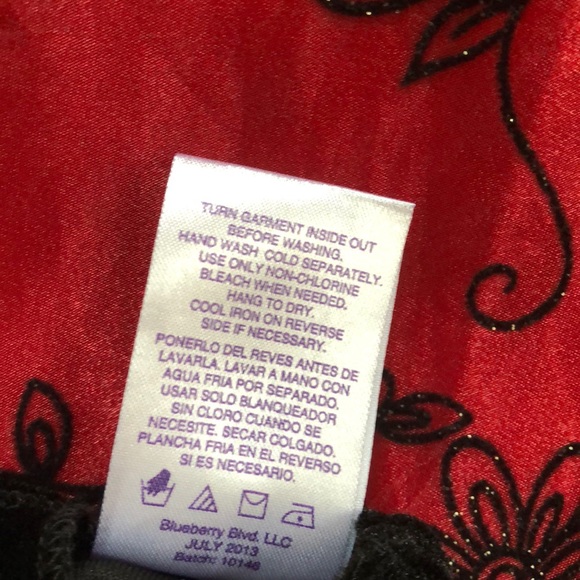 🔴SOLD 🔴 Girls Fancy Holiday Dress Size 6 - Picture 5 of 7